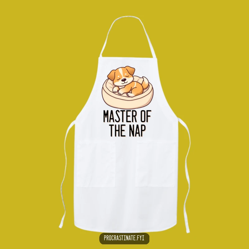 Funny Content Dog Apron: Cook with Canine Charm, Perfect Kitchen Gift