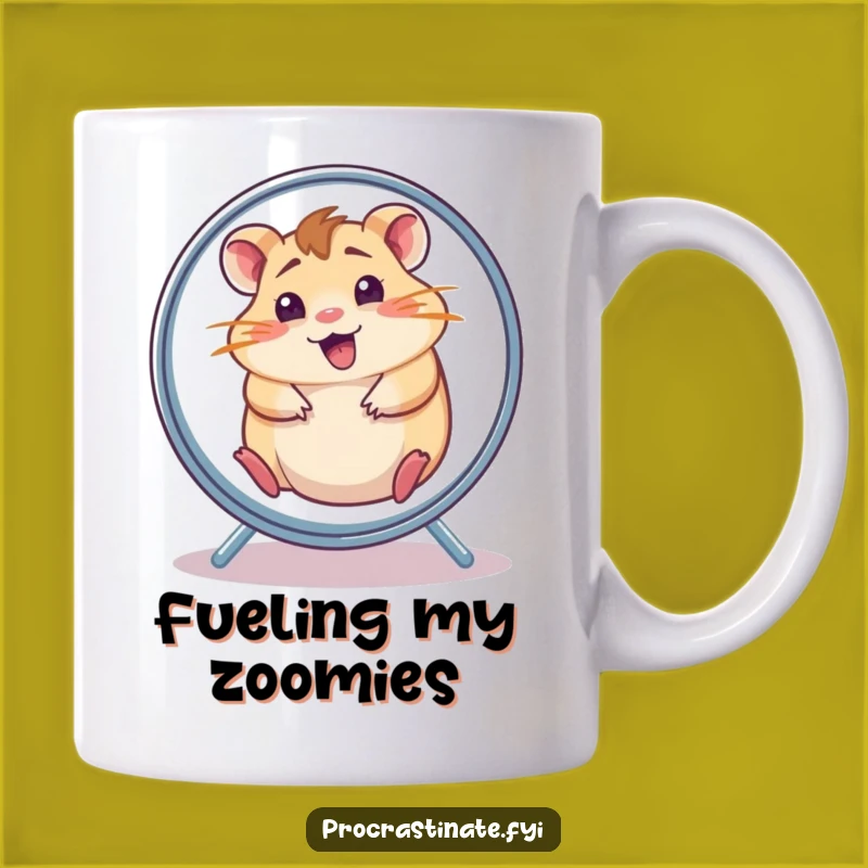 Funny Hamster Wheel Mug: Hilarious Dizzy Fun Gift for Energetic Pet Lovers
