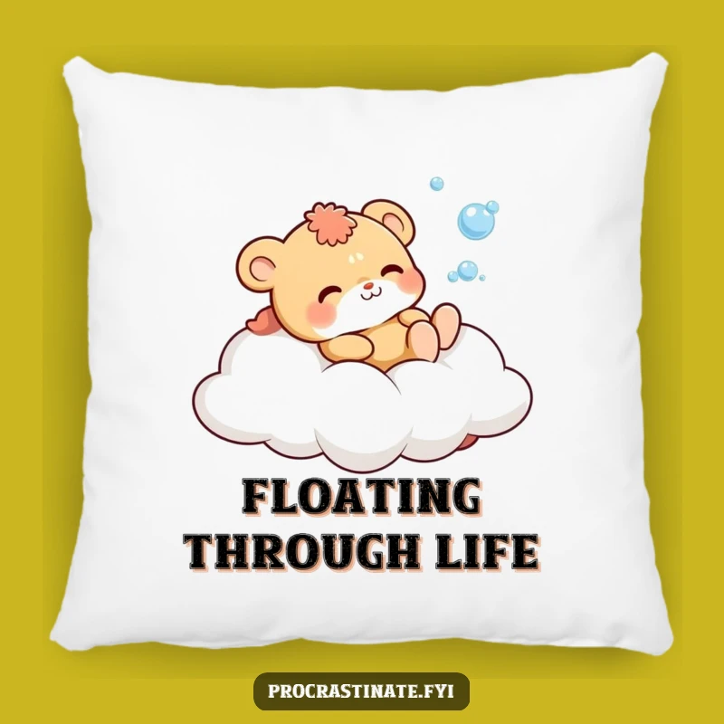 Funny Soft Cloud Animal Pillow: Cute Character Bubble Comfort, Perfect Gift!