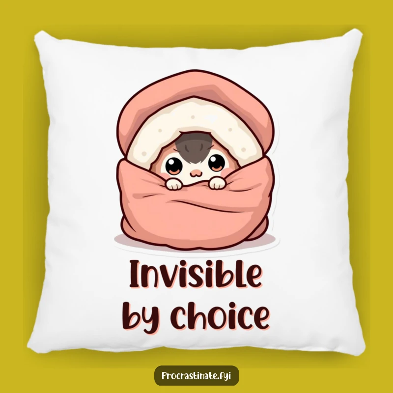 Funny Buried Creature Pillow: Soft & Cozy Eye-Peeking Design, Adorable Accent for Funny Gift Lovers