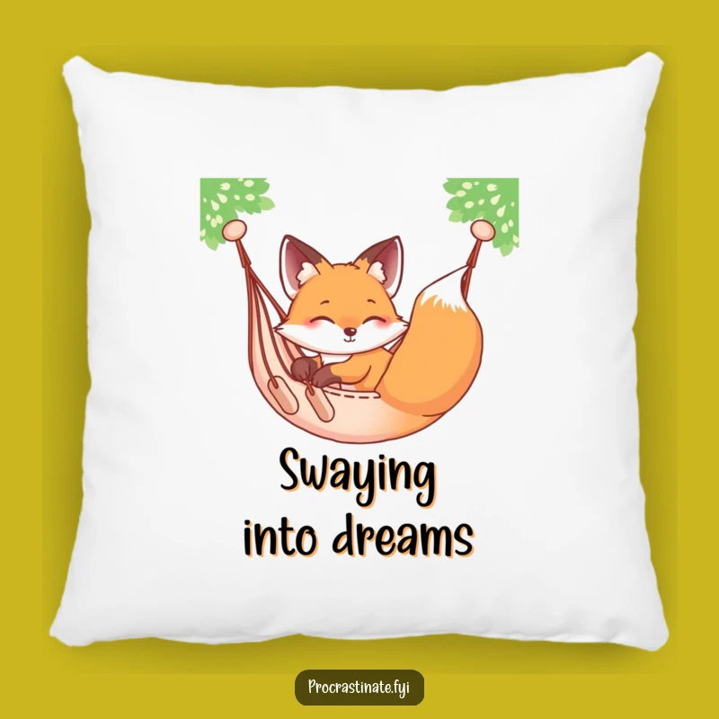 Funny Fox Hammock Pillow: Add Funny Comfort to Your Chill Zone