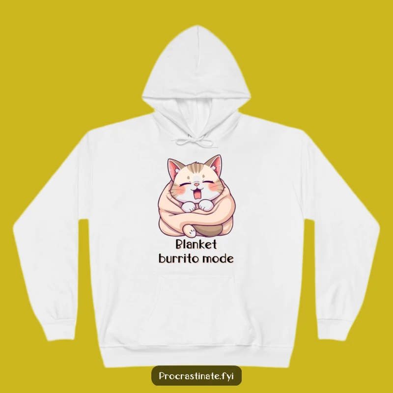 Funny Sleepy Cat Yawning Hoodie - Ultimate Cozy Comfort and Hilarious Gift!