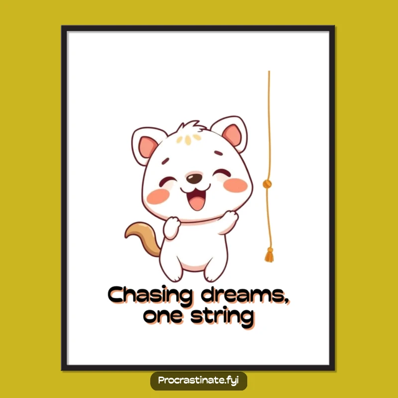 Free Printable Playful String Animal Art: Funny Energetic Downloadable Decor for Fun