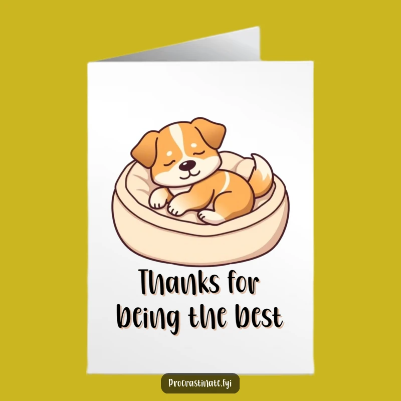 Free Printable Dog Thank You Card Cozy Doze Downloadable Funny Gift
