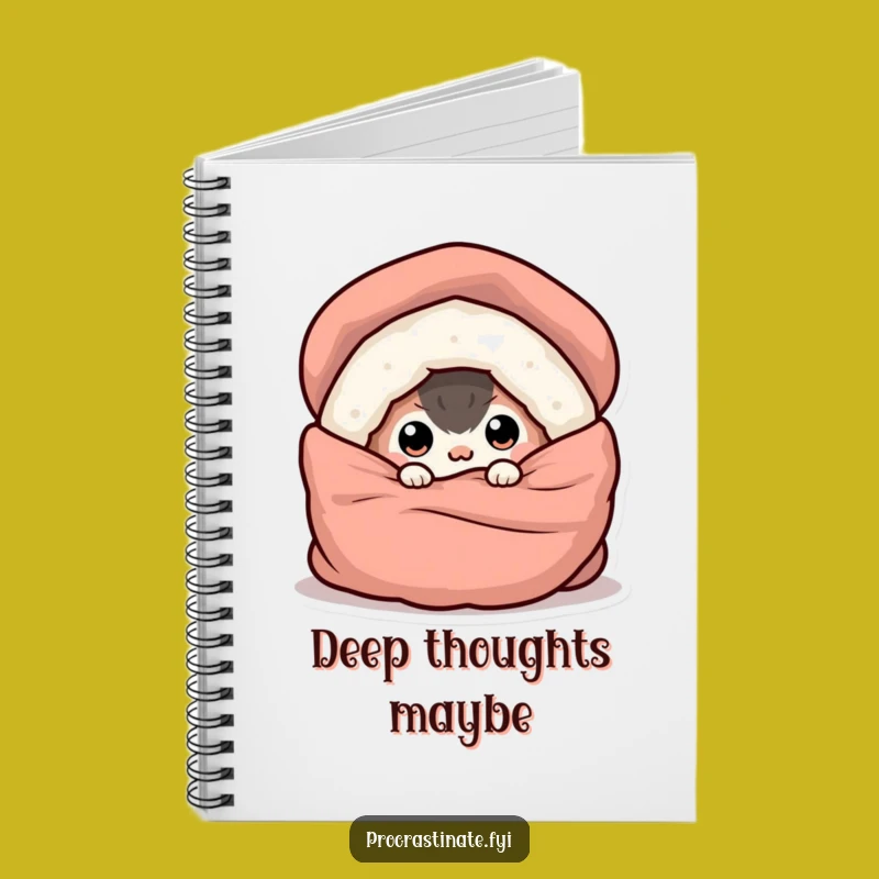 Funny Buried Creature Notebook: Cozy Eye-Peeking Journal, Perfect Humorous Gift for Writers and Dreamers