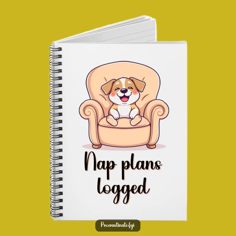 Funny Dog Notebook: Jot Down Your Happy Thoughts