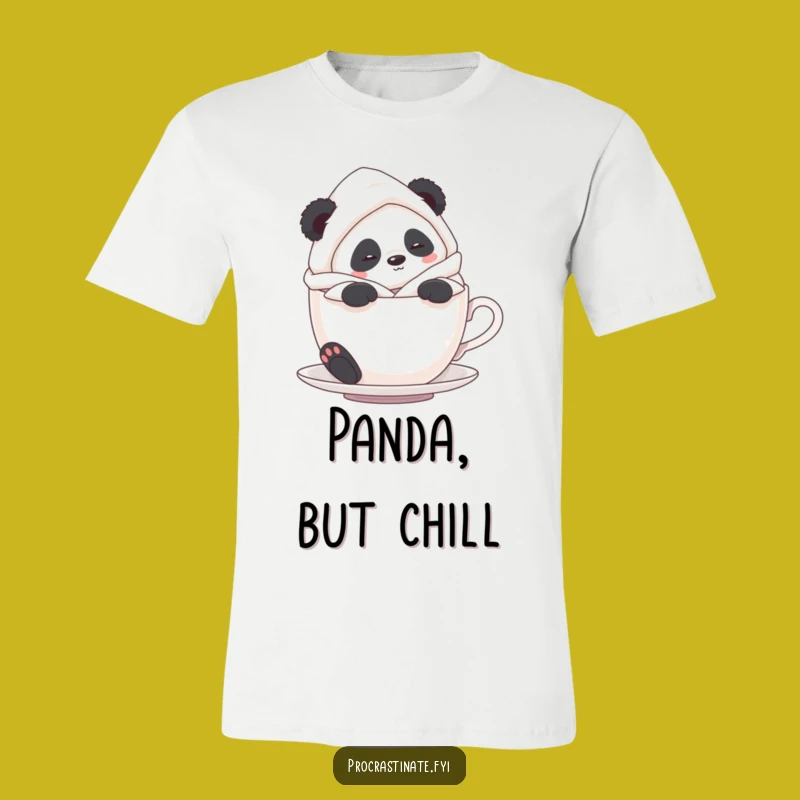 Funny Panda Bathrobe T-Shirt: Embrace Your Cozy Side